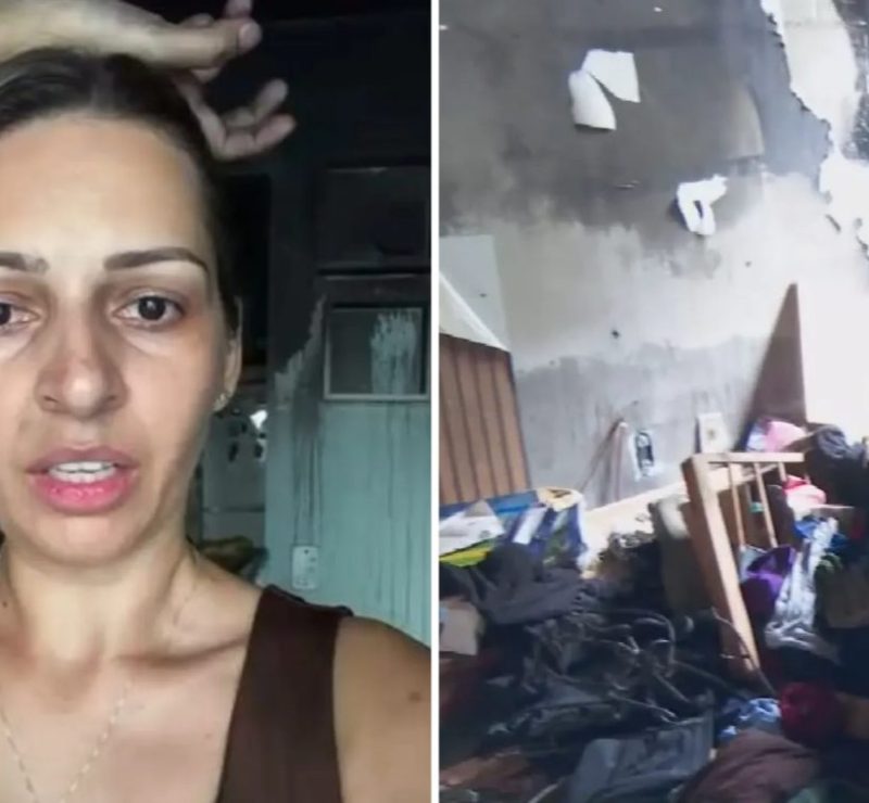 Babá de filhos de Virginia tem apartamento destruído por incêndio em Goiânia