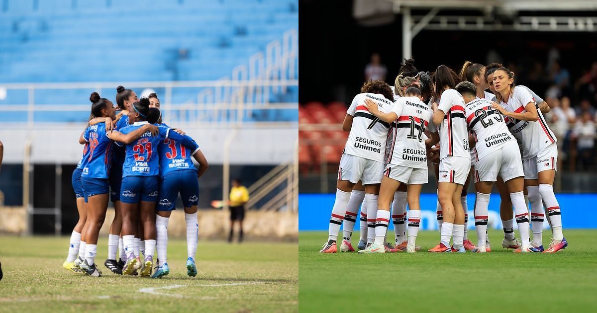 Bahia x São Paulo: onde assistir duelo da Copa do Brasil Feminina