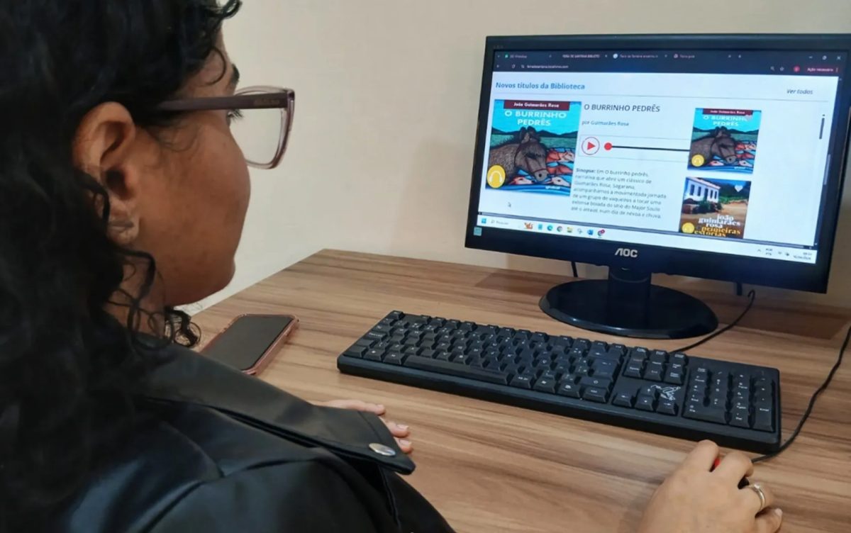 Biblioteca digital de Feira de Santana reúne mais de 100 mil livros e audiolivros gratuitos; veja como acessar
