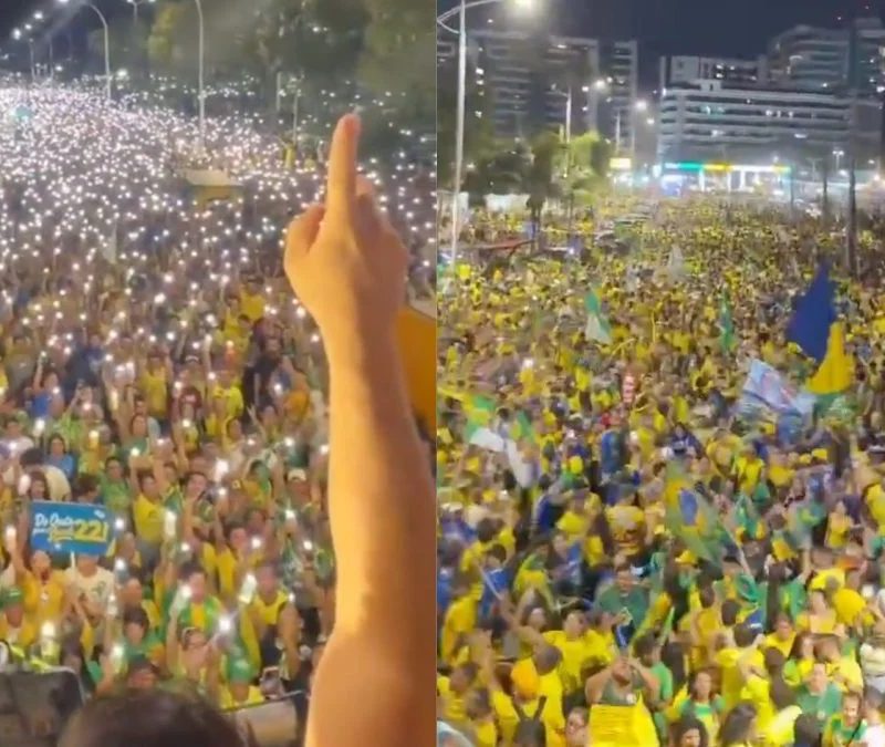“Bloco do 22” toma ruas de capitais no Nordeste a 3 dias do 2º turno