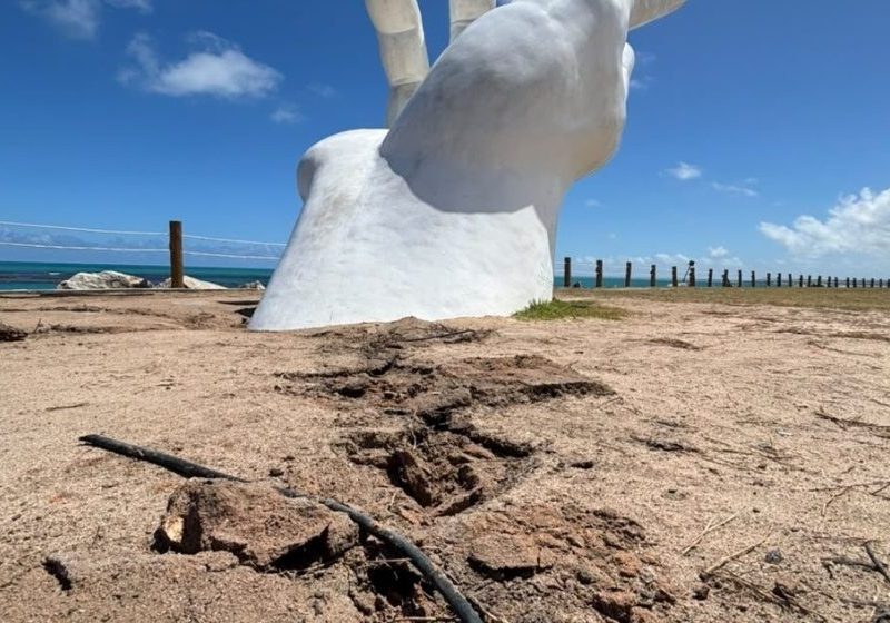 Cabos de cobre são furtados em ponto instagramável da nova orla do Porto de Maceió