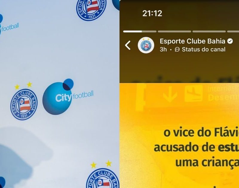 Canal oficial do Bahia no WhatsApp publica mensagem pró-Lula e contra vice de Flávio Bolsonaro