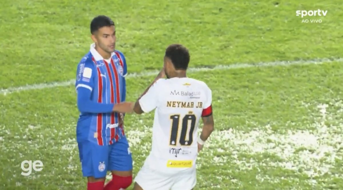 CBF considera correta expulsão de Neymar contra o Bahia após análise do VAR