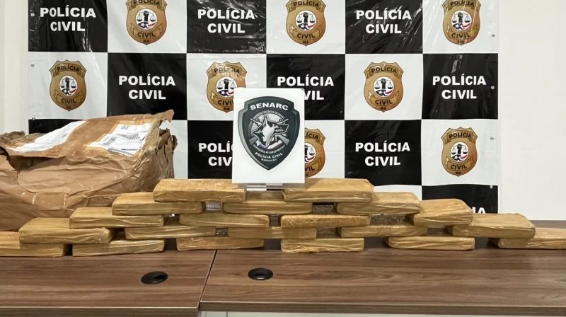 Cerca de 20 kg de maconha são apreendidos no bairro Cidade Operária, em São Luís