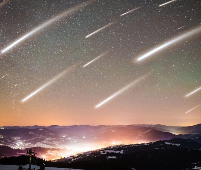 Chuva de meteoros atinge pico de observação no Maranhão na madrugada desta quarta-feira (21)