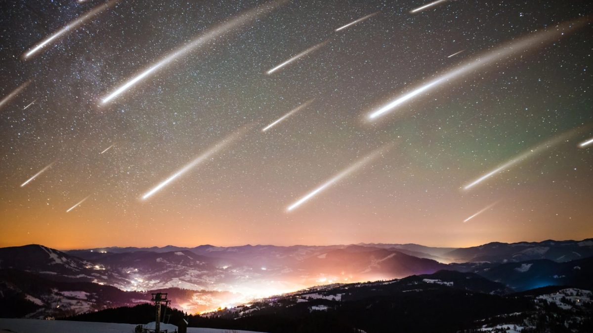 Chuva de meteoros atinge pico de observação no Maranhão na madrugada desta quarta-feira (21)