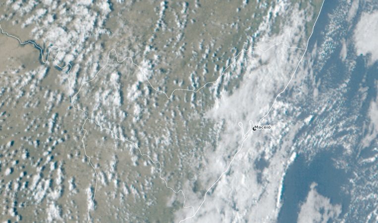 Chuva ou sol? Veja a previsão do tempo para Alagoas nesta terça-feira (6)