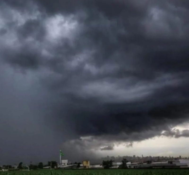 Cidades de Goiás têm novo alerta para tempestade com granizo; veja lista