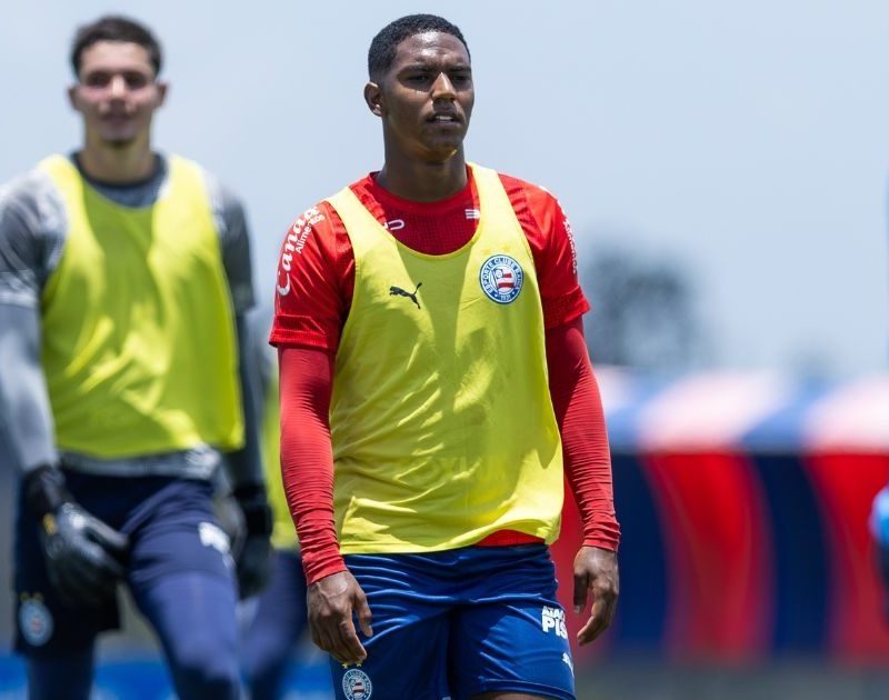 Citado por Ceni como opção para lateral, Wendel Passos não recebe chance no profissional do Bahia desde fevereiro