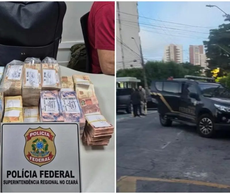 Crimes eleitorais no Ceará: ações da Polícia Federal apreenderam R$ 1 milhão e cumpriram 36 mandados de busca e apreensão