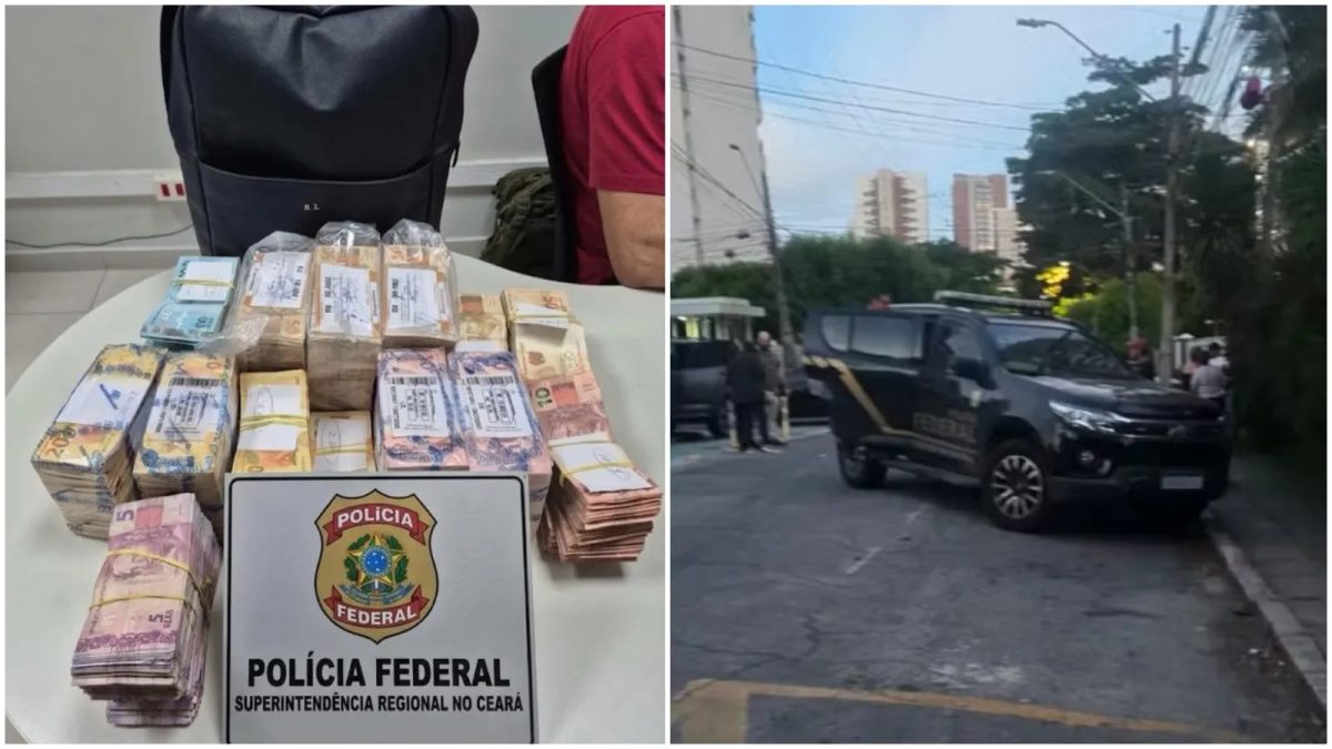 Crimes eleitorais no Ceará: ações da Polícia Federal apreenderam R$ 1 milhão e cumpriram 36 mandados de busca e apreensão
