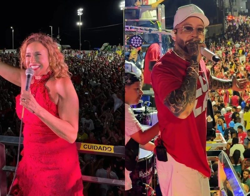 Daniela Mercury e Igor Kannário celebram vitória de Lula com shows em Salvador: “Maior líder da humanidade”
