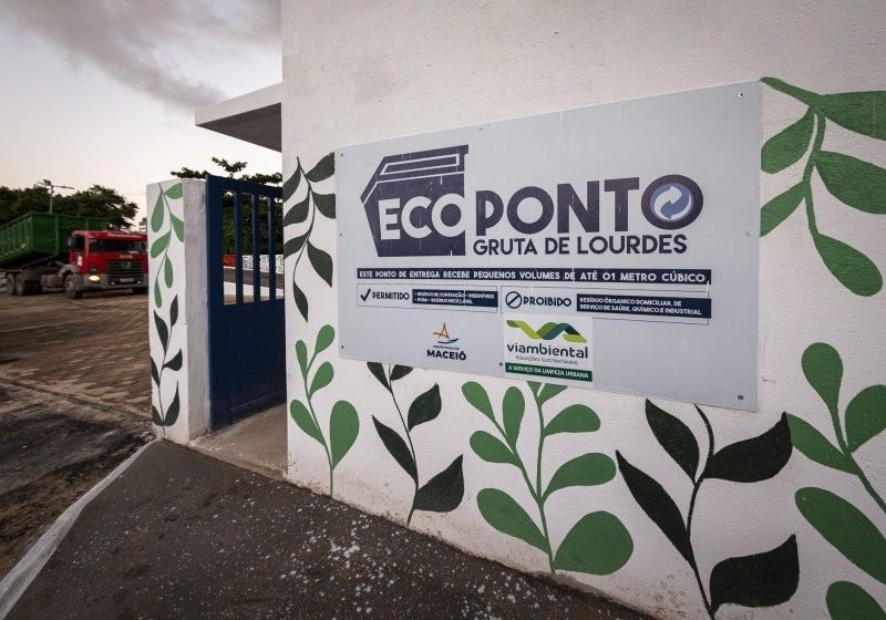 Ecopontos de Maceió fecharão no próximo domingo(4) em virtude das eleições
