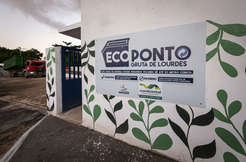 Ecopontos de Maceió fecharão no próximo domingo(4) em virtude das eleições