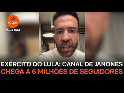 Exército do Lula: canal de Janones chega a 6 milhões de seguidores