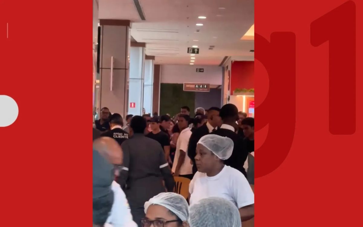 Explosão em restaurante deixa dois funcionários feridos no Salvador Shopping