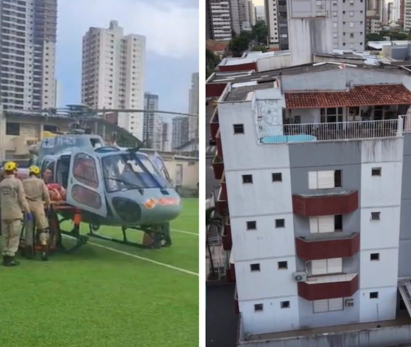 Filho é preso após esfaquear o pai de 72 anos em bairro nobre de Goiânia