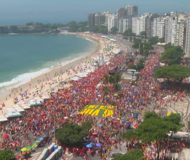 Flávio e Lula reúnem multidões em Belo Horizonte, Rio e São Paulo nos últimos atos de campanha antes do 2º turno da eleição