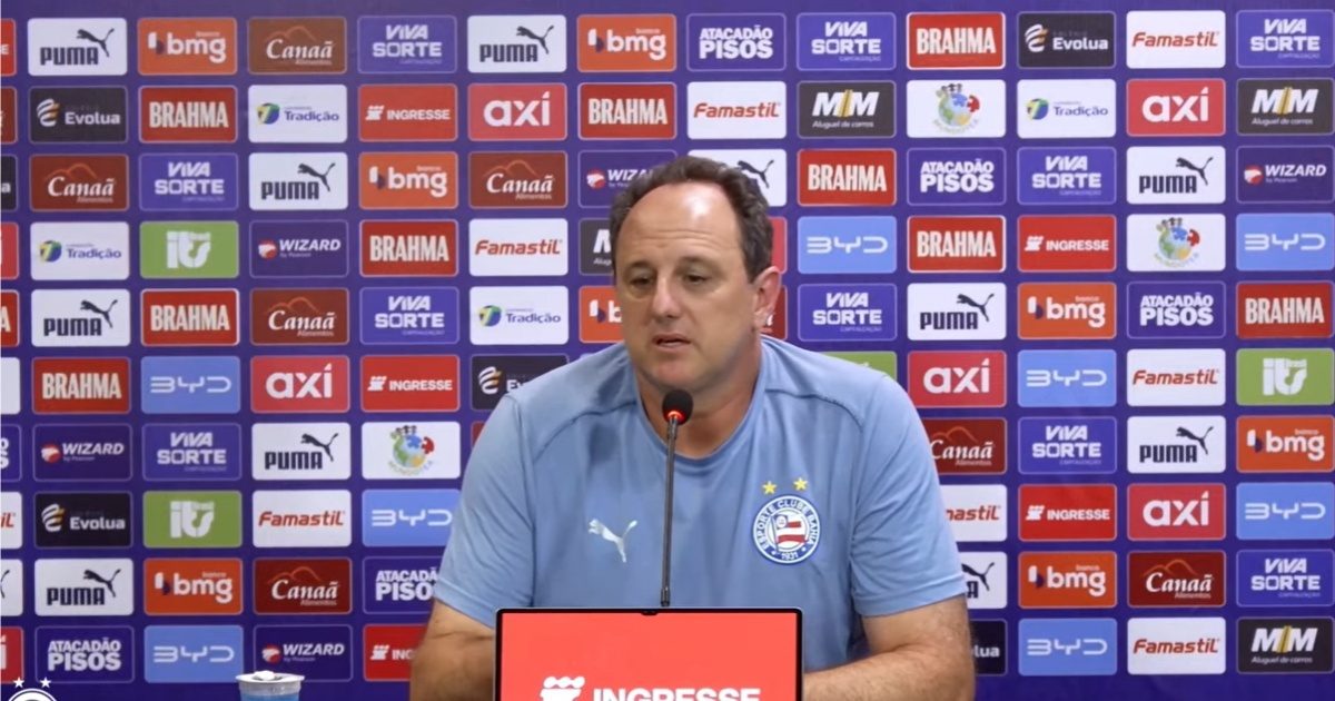 "Foi o nosso pior primeiro tempo em matéria de construção", admite Ceni após derrota do Bahia para o Flamengo