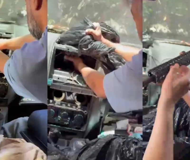 Fuzil, munições e granadas são encontrados em carro apreendido há mais de 10 dias no Ceará