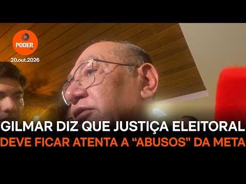 Gilmar pede atenção da Justiça Eleitoral a “abusos” das big techs