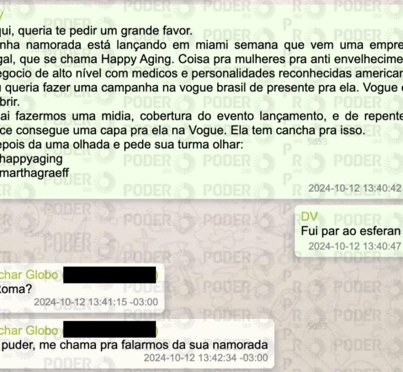 Globo demite executivo após vazamento de conversas com Vorcaro