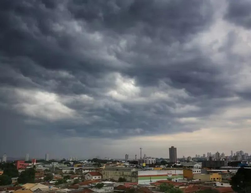 Goiás tem alerta de tempestade ao longo da semana; veja regiões mais afetadas