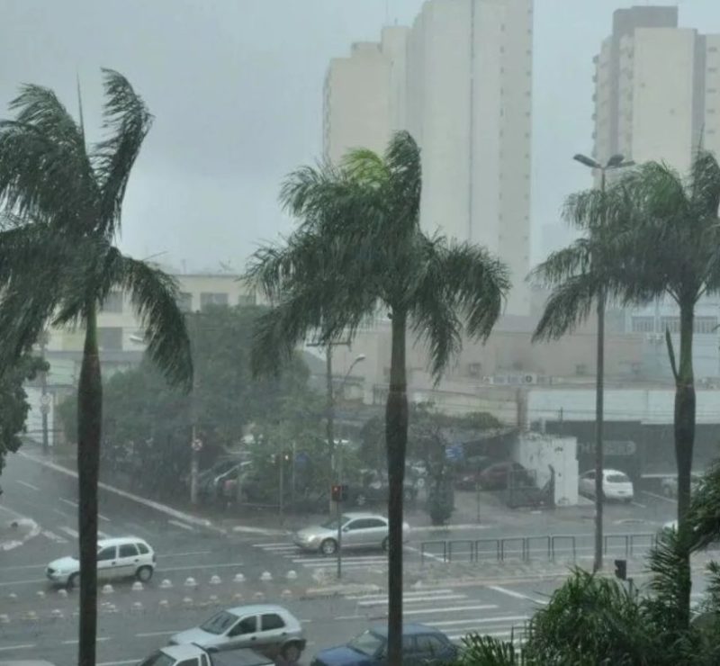 Goiás tem mais de 80 cidades em alerta para tempestades nesta segunda-feira; veja lista