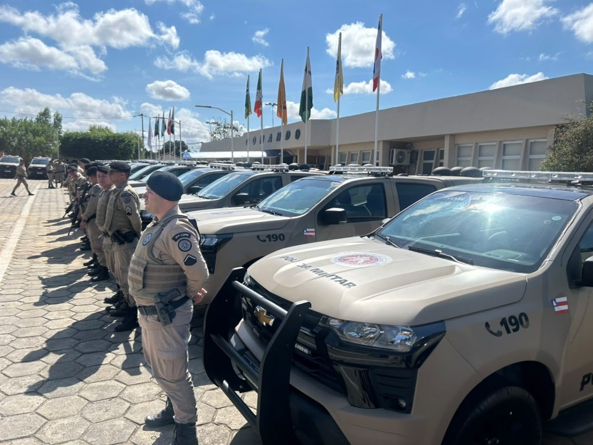 Governo da Bahia entrega 20 novas viaturas para Polícia Militar da Bahia após investimento de R$ 7,2 milhões