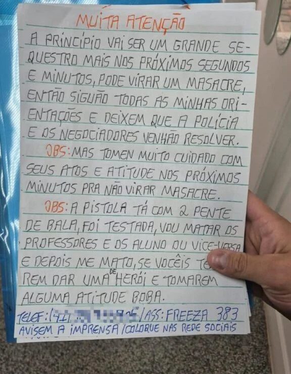 Homem que invadiu CMEI em Curitiba foi identificado após ser baleado