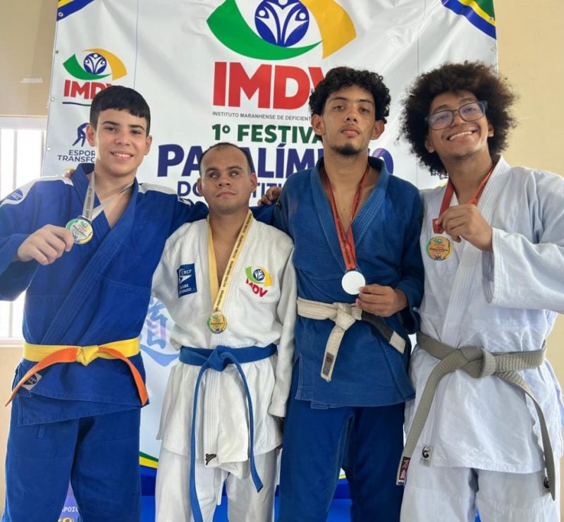 IMDV realiza 1º Festival Paralímpico de Judô em São Luís e prepara atletas para competições nacionais