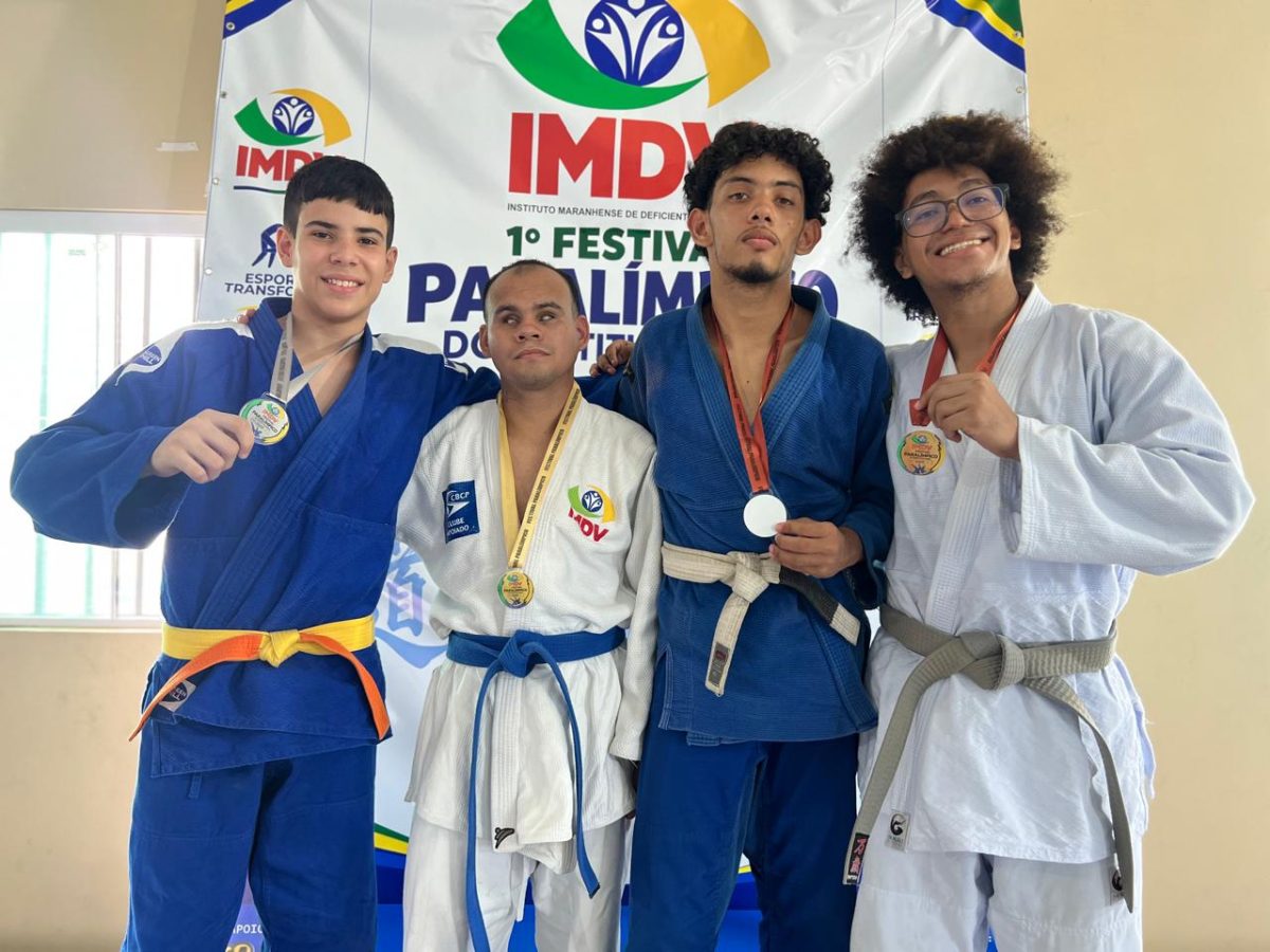 IMDV realiza 1º Festival Paralímpico de Judô em São Luís e prepara atletas para competições nacionais