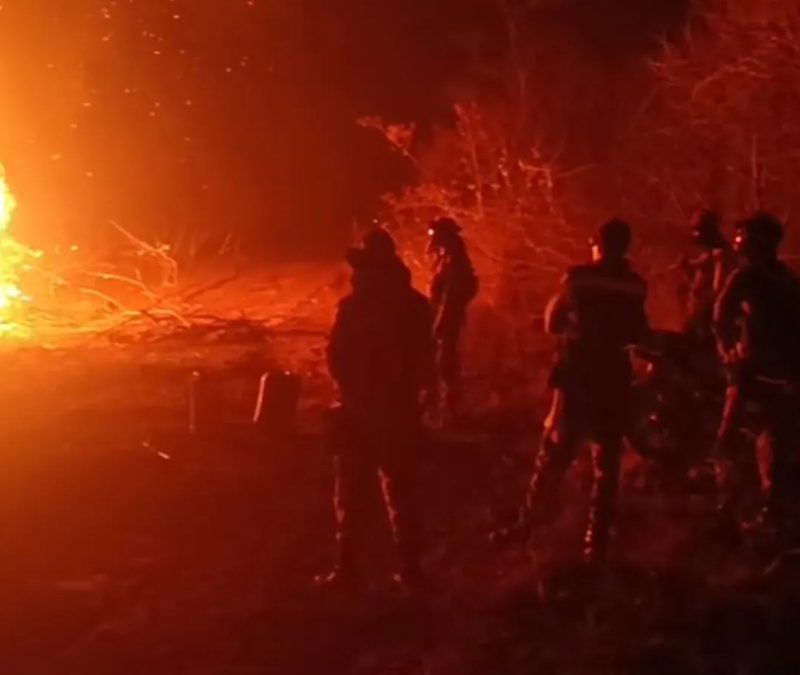 Incêndio atinge há cinco dias comunidades da zona rural de Pacujá, no interior do Ceará