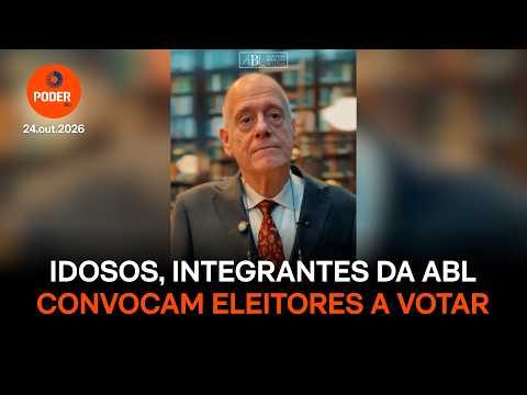Integrantes da ABL convocam eleitores idosos a votar no 2º turno