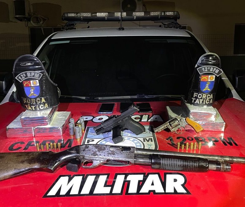 Investigado por tráfico, “GG” é preso com 10 kg de cocaína e três armas de fogo em Maceió