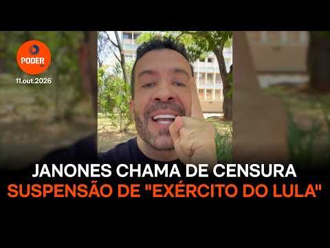 Janones chama de censura suspensão do “Exército do Lula” pelo TSE