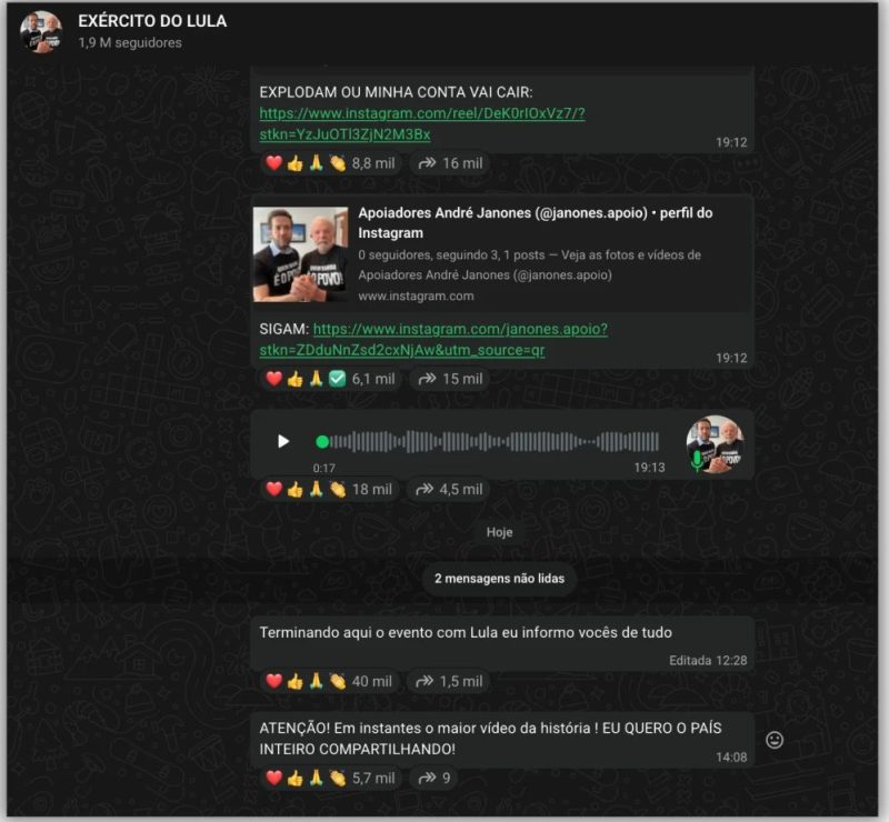 Janones cria “Exército de Lula” e une quase 2 milhões em canal