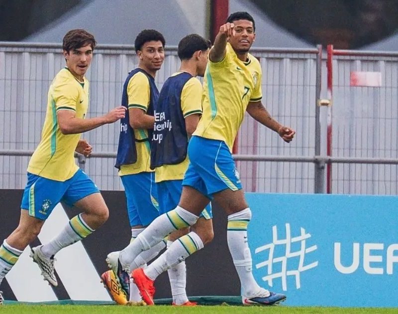 Joia do Bahia, Kauê Furquim marca gol da vitória do Brasil sobre a Costa do Marfim