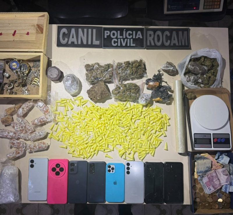 Jovem é preso após polícia estourar ponto de venda de drogas em Arapiraca