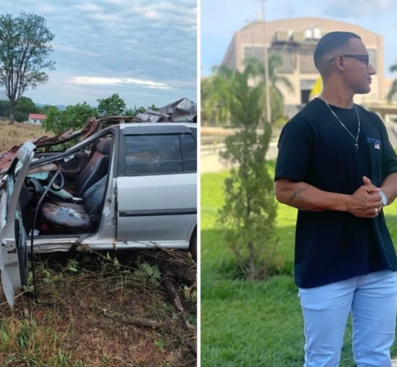 Jovem morre em acidente após atingir animal na pista em Goiás