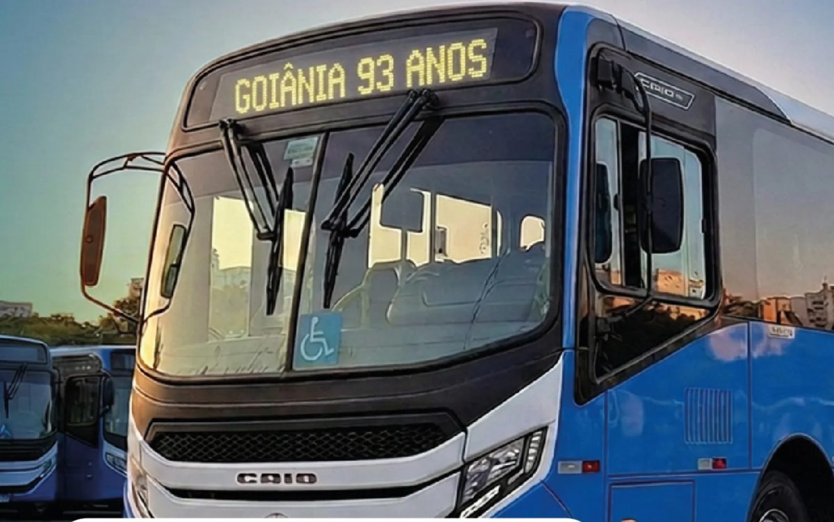 Linhas de ônibus do transporte coletivo serão alteradas para o aniversário de Goiânia; veja quais