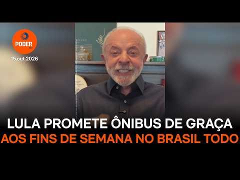 Lula envia PEC para transporte gratuito ao Congresso