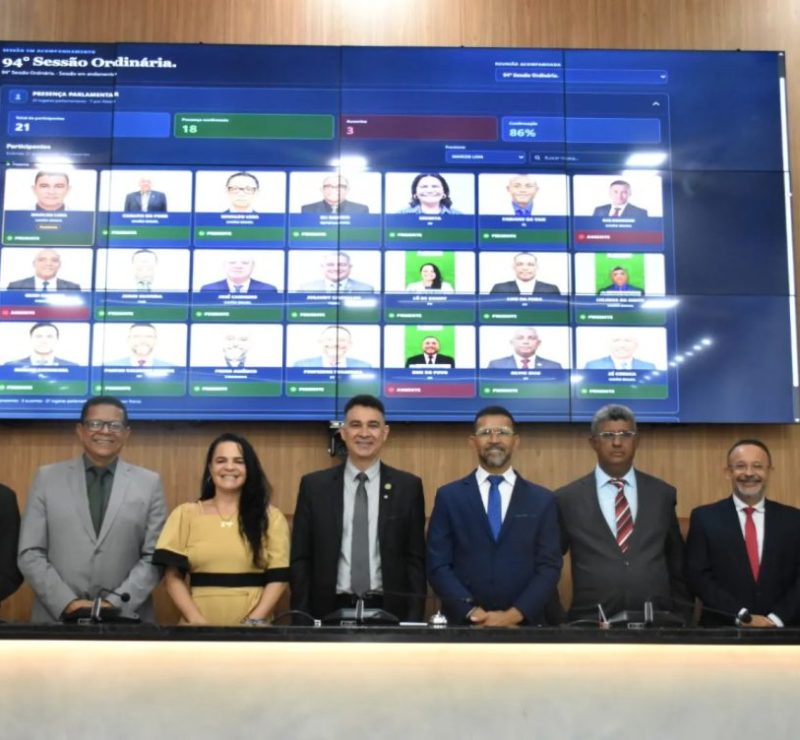 Marcos Lima é reeleito presidente da Câmara de Feira de Santana até 2028