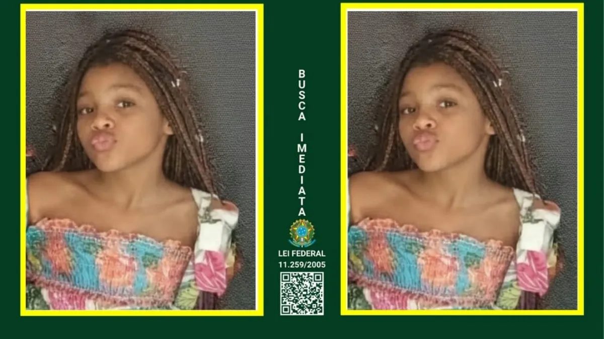 Menina de 10 anos desaparece a caminho da escola em Nova Iguaçu