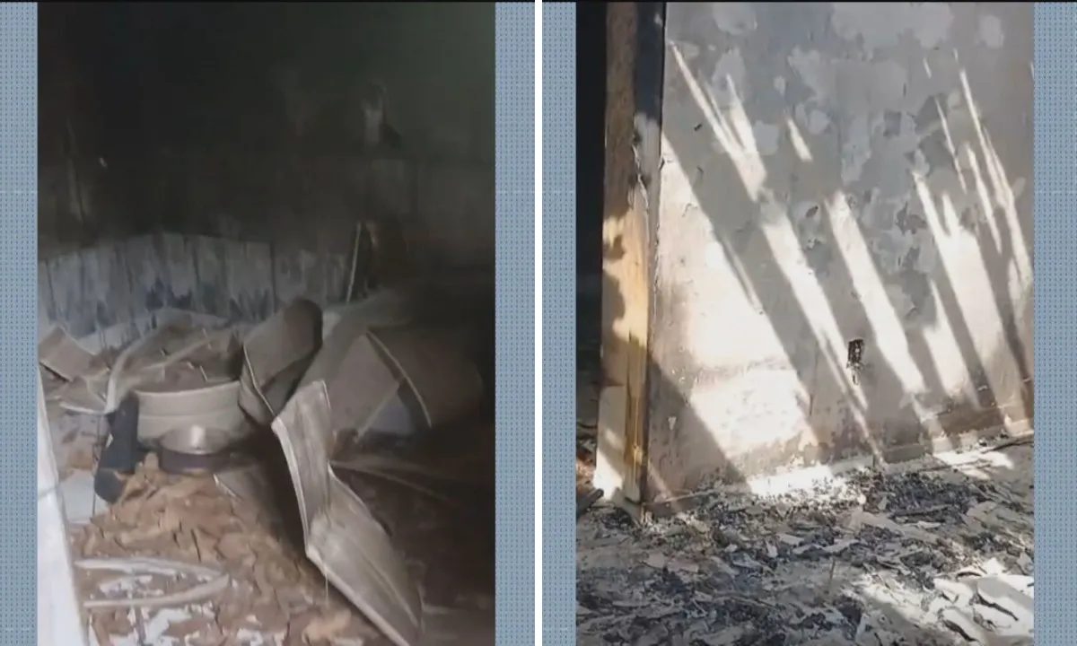 Menina de 2 anos morre após incêndio em casa onde estava com os irmãos em São Gonçalo