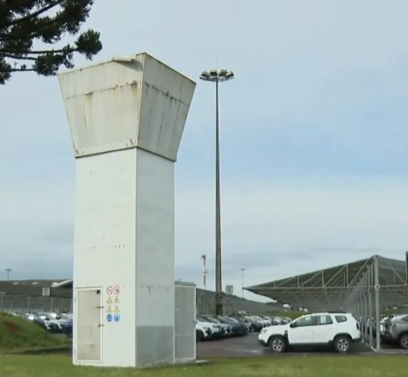 Montadora de veículos do Paraná usa ‘canhão antigranizo’ internacional, que dispara ‘tiro sônico’ e relata redução de danos causados por pedras de gelo