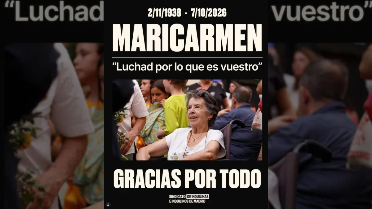 Morre idosa que virou símbolo da crise habitacional na Espanha
