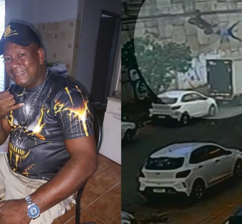 Motociclista que foi arremessado de viaduto em acidente morre em Goiânia; vídeo