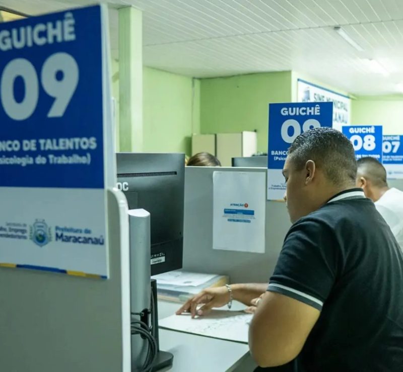 Mutirão oferta mais de 50 vagas de emprego em Maracanaú nesta quarta-feira (14)