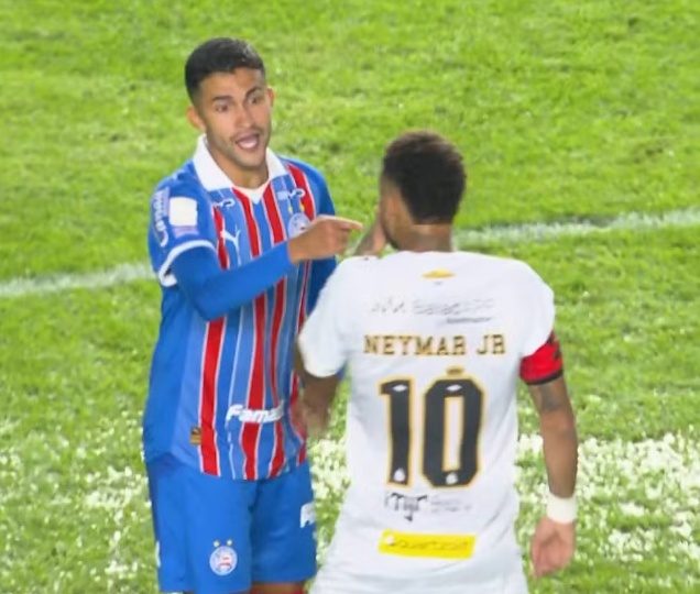 Neymar dispara contra Nestor após expulsão contra o Bahia: “Foi safado”
